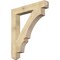 Ekena Millwork Balboa Craftsman Rough Sawn Bracket, Douglas Fir, 6"W x 42"D x 48"H BKT06X42X48BOA04RDF - alternate 1